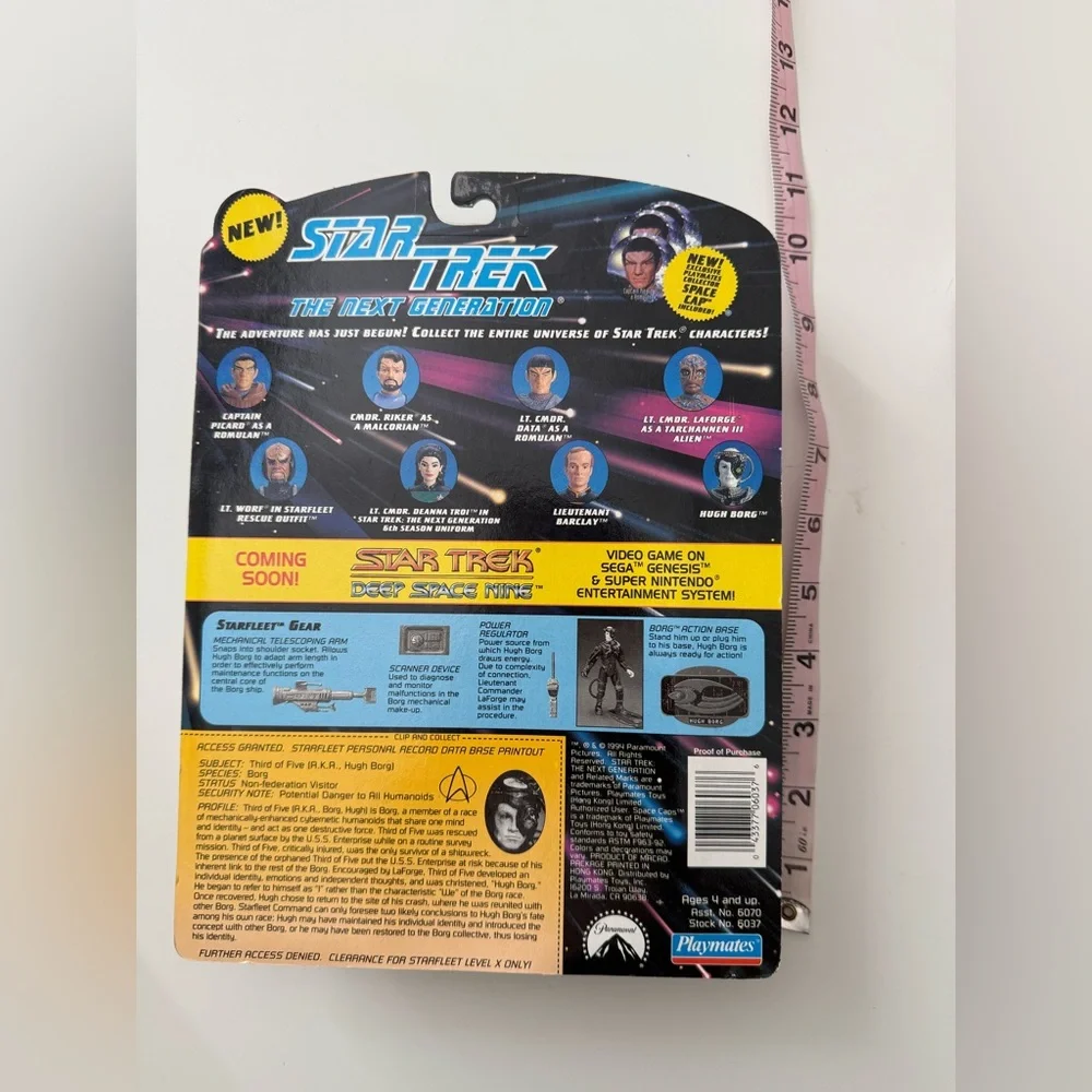 1994 Star Trek The Next Generation Hugh Borg Action Figure by Playmates - Picture 8 of 13